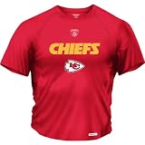 Reebok Kansas City Chiefs Sideline Authentic Speedwick T-Shirt Small