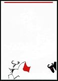 Bull and Matador Taunting Note Cards & Stationery