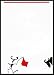 Bull and Matador Taunting Note Cards & Stationery