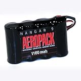 Aeropack Receiver 1100mAh Ni-Cd FUT J, Flat