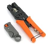 Coax Compression Connector Crimp Tool for F BNC RCA