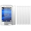 SONY ERICSSON XPERIA MINI PRO SCREEN PROTECTOR / GUARD / FILM / COVER, 10-IN-1 PACK PART OF THE QUBITS ACCESSORIES RANGE