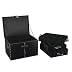 Keepsake Storage Chest with Three Velvet Covered Trays