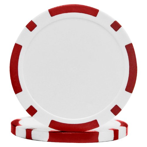 Poker Chips - Custom Ready 11.5g Classic Eight Stripe Dual Color Chip