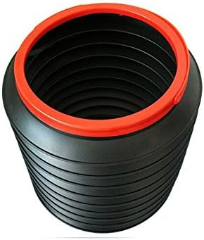 Nisport® Retractable Portable Family Truck Wash Car Trash Rubbish Bin Storage Box Barrel Bucket with Velcro Bottom
