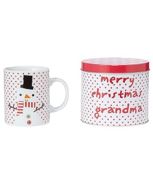 Merry Christmas Grandma Mug