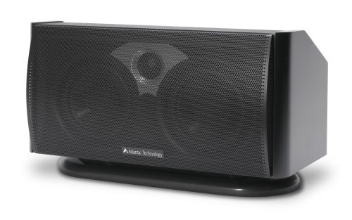 Atlantic Technology 1200C-BLK Speakers (Single, Center Channel, Satin Black)