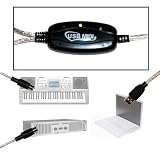Produkt-Bild: broke USB zu Midi In-Out Adapter Kabel Interface 2m