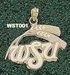 Wichita State Univ "Wsu" Charm/Pendant