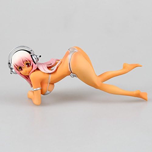 Silver 15cm FURYU SONICO Action Figure Super Sonic Swimsuit Ver.Sexy PVC Anime Figure Bikini Sexy Girl Action Figure Collection