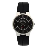 Skagen Men's 433LSLB Black Leather Watch