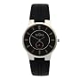 Skagen Men's 433LSLB Black Leather Watch