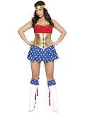 Plus Size Comic Book Super Wonder Heroine Costume - XLARGE