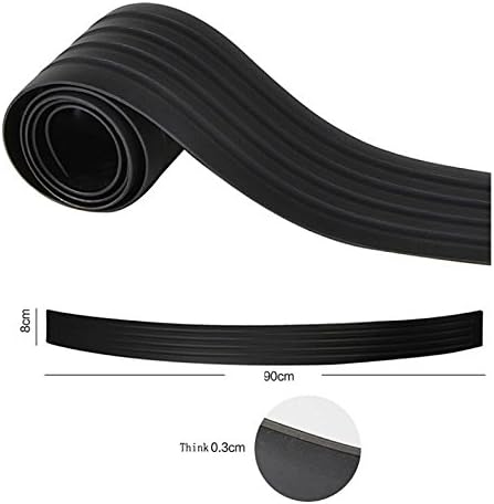 Rubber Rear Bumper Door Sill for BMW X1 X3 X5 and 3 5 7 Series Gt