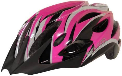 Vulcan Premium Multi Sport Pink/White Bicycle Helmet - Medium-Large