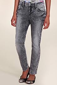 Limited Collection Slim Leg Washed Denim Jeans