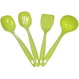 Calypso Basics Utensil Set of 4, Lime