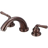 Olympia Faucets P-1131T-ORB Two Handle Roman Tub Trim Set, Oil Rubbed Bronze Finish [並行輸入品]