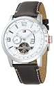 Tommy Hilfiger Men's Brown Leather Strap Watch #1710184