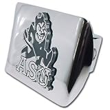 Arizona State University ASU Sun Devils Bright Polished Chrome with Sun Devil Emblem... 