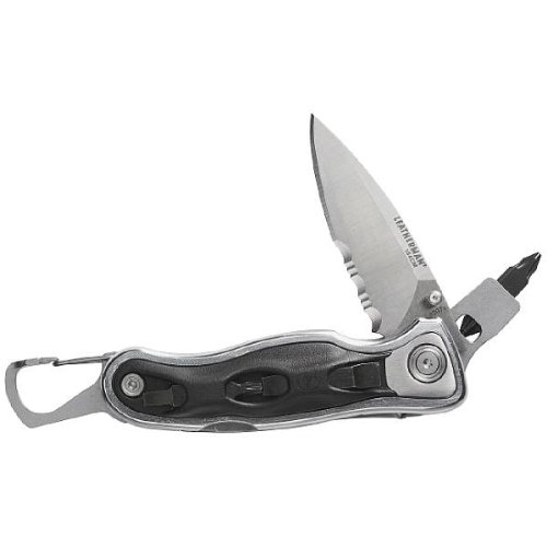 Folding Knives Leatherman E307 Pocket Knife with Bit Driver Combo Blade