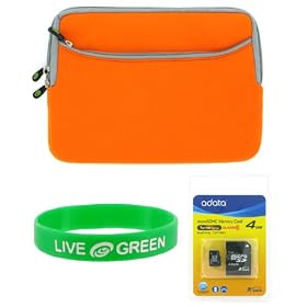 Buy Acer Aspire One AOA150 8.9-Inch Netbook Compatible Neorpene Sleeve Case and 4 GB Micro SDHC... by Young Micro