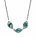 Necklace - N140 - Twisted Murano Glass ~ Aqua