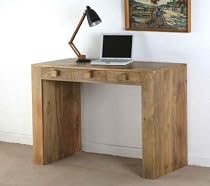 Mantis Light Solid Mango Computer Desk / Dressing Table