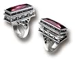 Pope Alexander's Poison Casket Ring - Alchemy Gothic Pewter Ring