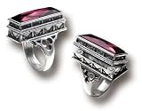 Pope Alexander's Poison Casket Ring - Alchemy Gothic Pewter Ring, size 6