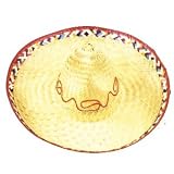Sombrero 1 Size Straw Costume Accessory