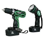 Hitachi DS18DVF3 18-Volt Ni-Cad 1/2-Inch Cordless Drill/Driver Kit
