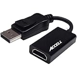 Accell B086B-003B-2 UltraAV DisplayPort 1.1 to HDMI 1.4 Active Adapter - AMD Eyefinity Certified (Polybag Package)
