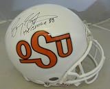 Barry Sanders Autographed Oklahoma State Cowboys Proline Helmet w/"88 Heisman"
