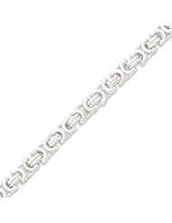 Sterling Silver 7.5 Inch Fancy Link Bracelet - 7.5 Inch