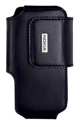 NOKIA - CP69 - Etui HORIZONTAL CUIR Noir Origine NOKIA