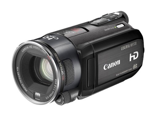 Canon LEGRIA HFS10 Full-HD Camcorder (SDHC/SD-Card, 32 GB interner Speicher, 10-fach opt. Zoom, Bildstabilisator)