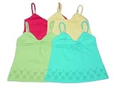 Toddler Girls' Baby Doll Top with Braided Straps and Eyelet Detail