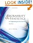 Probability and Statistics for Engineering and the Sciences