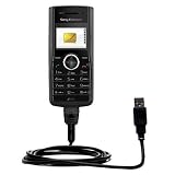 Klassisches USB Kabel f�r Sony Ericsson J110a mit Hot Sync und aufladen Einsatzm�glichkeiten - von Gomadic mit TipExchange Technology