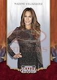 2009 Donruss Americana Trading Card # 45 Nadine Velazquez In a Protective Screwdown Display Case!