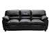 Black Leather Sofa Couch University of Florida Gators