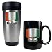 Miami Hurricanes NCAA Stainless Travel Tumbler And Ceramic Mug Set by Great American Products