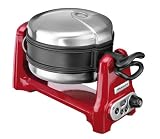 41bo2rkfwrL. SL160  KitchenAid 5KWB100EER Waffelautomat rot