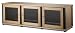 Salamander Synergy 237 A/V Cabinet w/ Three Doors (Maple/Black)