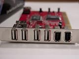 IEEE 1394 Firewire & USB 2.0 PCI Card