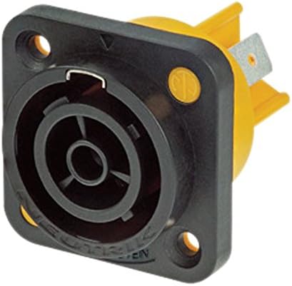 Neutrik NAC3FPX 16A Female Powercon True Chassis Connector with Twist Lock System