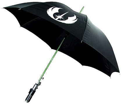 Star Wars Yoda Lightsaber Umbrella