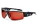 Ergodyne - 52020 Skullerz Dagr Safety Sunglasses - Black Frame, Copper Lens