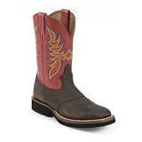 Justin Men's 11'' Stampede Tekno Crepe Western Boots